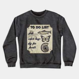 Gaming To Do List Crewneck Sweatshirt